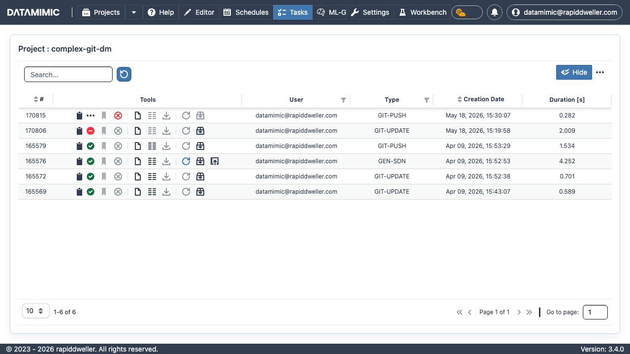 Task View - Git Project