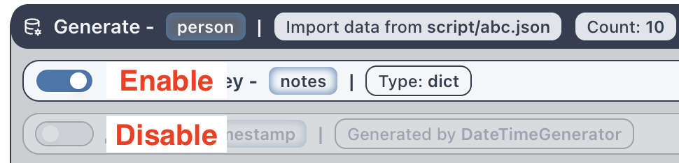 Enable / Disable Element