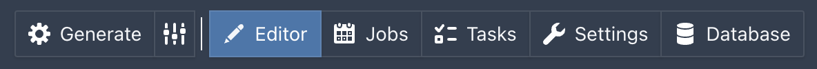 Project Navigation Bar