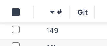 Column Sorting